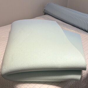 Soft Mint Foam Mattress Topper
